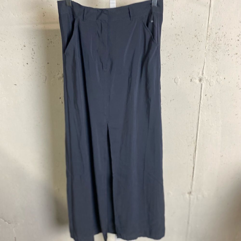 #316 Max Studio High Slit Rayon Maxi Skirt View 3